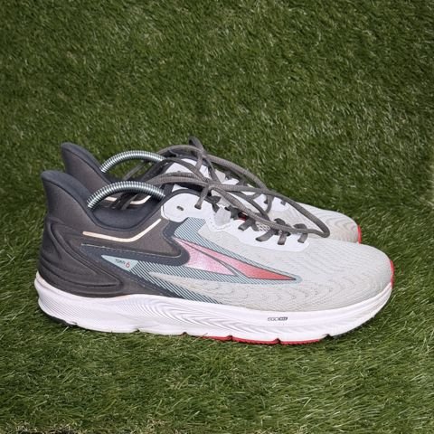 Altra Torin 6 Mens Size 10.5 Gray Red Zero Drop Cushioned Road Running Shoes photo 1