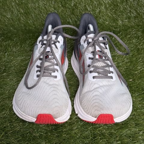 Altra Torin 6 Mens Size 10.5 Gray Red Zero Drop Cushioned Road Running Shoes photo 2