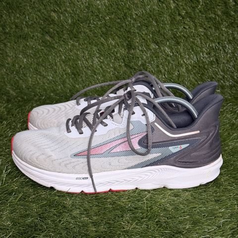Altra Torin 6 Mens Size 10.5 Gray Red Zero Drop Cushioned Road Running Shoes photo 3