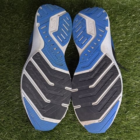 Brooks Launch 8 Mens Size 11.5 2E Wide Black Blue Lightweight Running Shoes photo 7