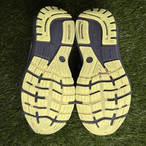 Brooks Ghost 16 Mens Size 10.5 D Gray Yellow Cushioned Running Shoes 1104181D040 photo 7