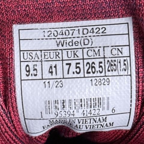 Brooks Ghost 16 Womens Size 9.5 D Wide Pink Navy Cushioned Running Shoes photo 9