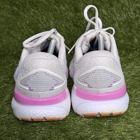 Brooks Ghost 16 Womens Size 11 D Wide White Pink Cushioned Running Shoes photo 4