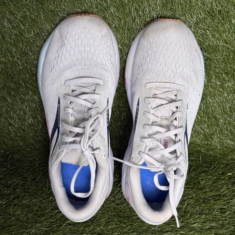 Brooks Ghost 16 Womens Size 11 D Wide White Pink Cushioned Running Shoes photo 6