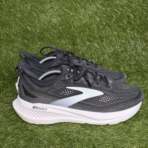Brooks Glycerin 23 Mens Size 12 2E Wide Black White Cushioned Running Shoes
