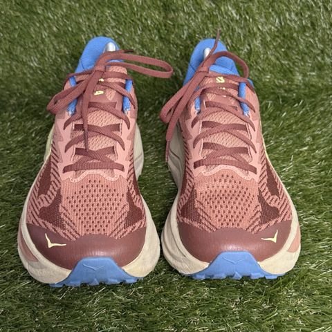 Hoka Challenger 8 Mens Size 9 D Rust Blue Trail Running Shoes 1168716 photo 2