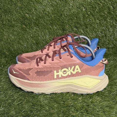 Hoka Challenger 8 Mens Size 9 D Rust Blue Trail Running Shoes 1168716 photo 3