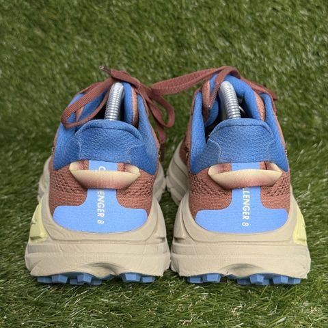 Hoka Challenger 8 Mens Size 9 D Rust Blue Trail Running Shoes 1168716 photo 4