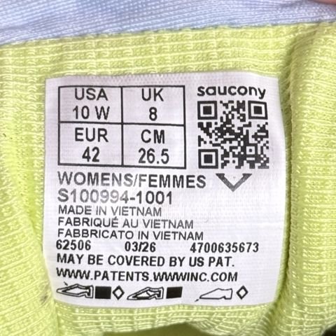 Saucony Triumph 24 Womens Size 10 Wide Navy Max Cushion Running Shoes S10994 photo 8