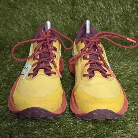 Saucony Peregrine 13 Womens Size 9 Yellow Coral Trail Running Shoes S10838-35 photo 2