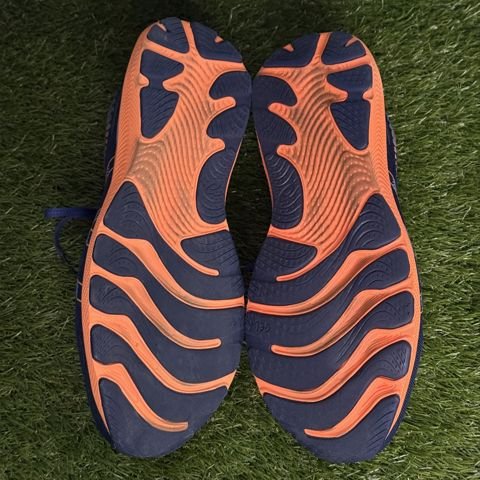 Asics Gel-Cumulus 24 Mens Size 12 Navy Orange Cushioned Running Shoes 1011B366 photo 7