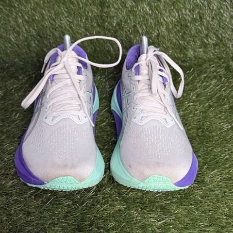 Asics Gel-Kayano 30 Womens Size 9.5 White Purple Mint Stability Running 1012B614 photo 2