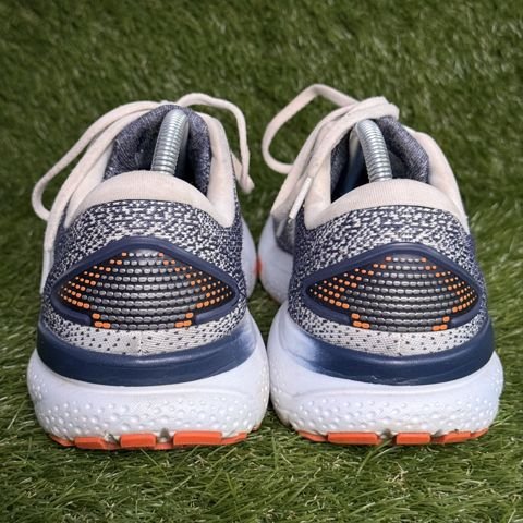Brooks Ghost 16 Mens Size 10 D Sand Navy Orange Cushioned Running Shoes photo 4