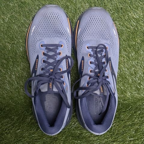 Brooks Ghost 15 Mens Size 11 D Blue Gray Cushioned Running Shoes 1103931D025 photo 6