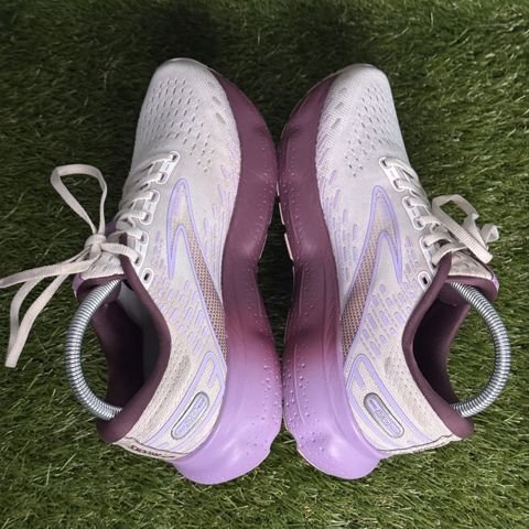 Brooks Glycerin 20 Womens Size 8 B White Purple Cushioned Running Shoes photo 5