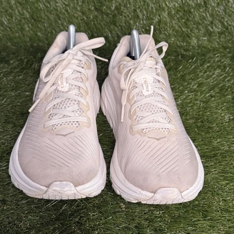 Hoka Rincon 3 Womens Size 9.5 B Cream Lightweight Running Shoes 1119396 photo 2