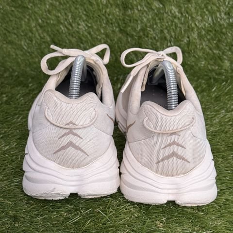 Hoka Rincon 3 Womens Size 9.5 B Cream Lightweight Running Shoes 1119396 photo 4