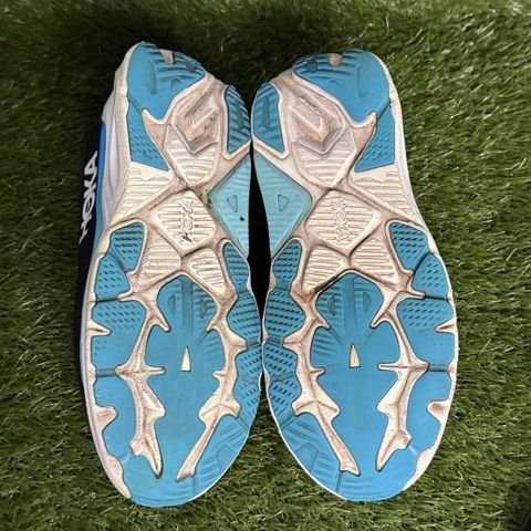 Hoka Arahi 8 Mens Size 9.5 D Black Blue Stability Running Shoes 1168690 photo 7