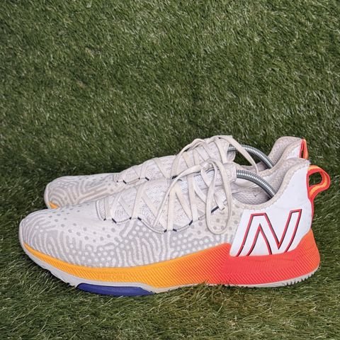 New Balance FuelCell 100x Mens Size 12 White Orange Training Shoes MXM100RW photo 3