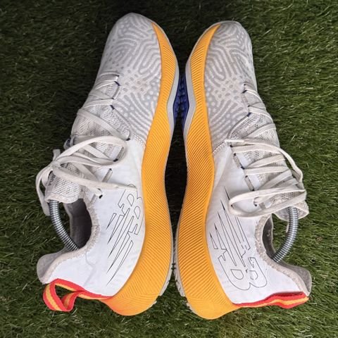 New Balance FuelCell 100x Mens Size 12 White Orange Training Shoes MXM100RW photo 5