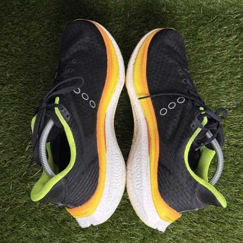 Saucony Endorphin Speed 5 Mens Size 11 Black Yellow Running Shoes S21007-31 photo 5