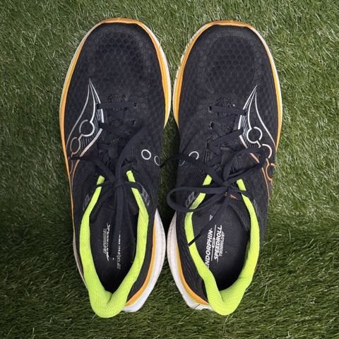 Saucony Endorphin Speed 5 Mens Size 11 Black Yellow Running Shoes S21007-31 photo 6