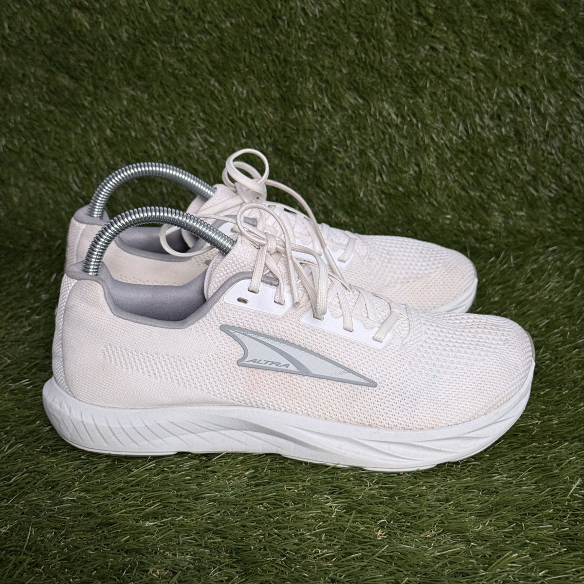 Altra Escalante 4 Womens Size 9 White Gray Zero Drop Road Running Shoes