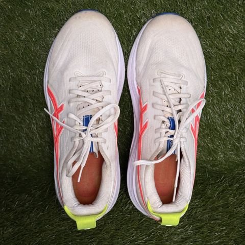 Asics Gel-Kayano 32 Mens Size 11 Cream Coral Yellow Stability Running 1011C132 photo 6