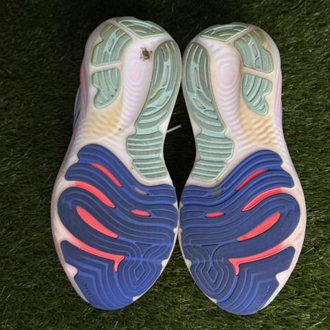 Brooks Glycerin 22 Womens Size 10.5 B White Pink Blue Cushioned Running Shoes photo 7