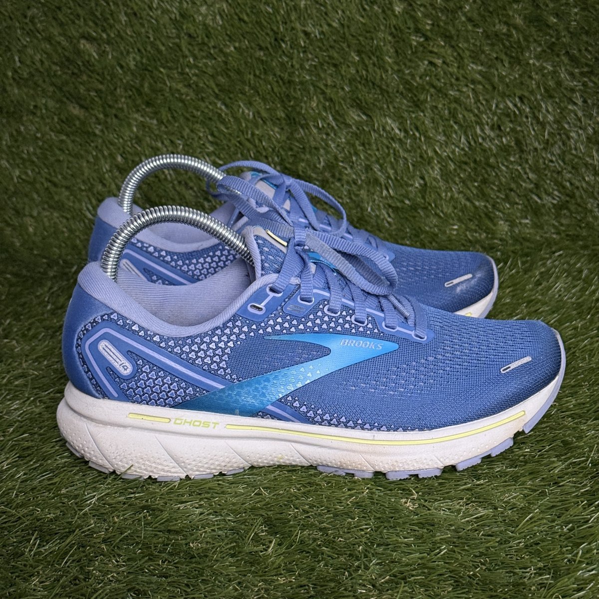 Brooks Ghost 14 Womens Size 8.5 B Blue Cushioned Running Shoes 1203561B456