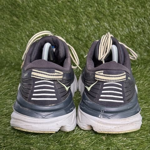 Hoka Bondi 7 Mens Size 11 D Dark Gray Max Cushion Running Shoes 1110518 photo 5
