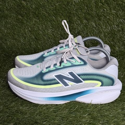 New Balance Ellipse v1 Mens Size 7 Gray Teal Lime Fresh Foam Running Shoes photo 3