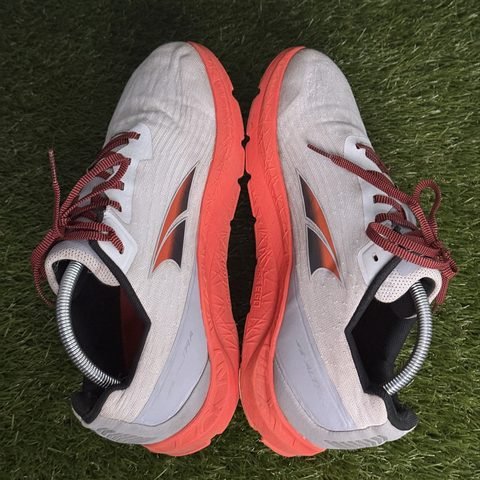 Altra Rivera Mens Size 10 White Coral Lightweight Road Running Shoes AL0A4VQL photo 5