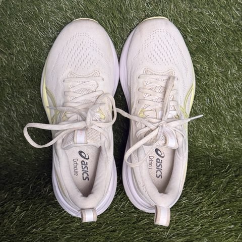 Asics Gel-Pulse 16 Womens Size 6.5 White Yellow Cushioned Running Shoes 1012B755 photo 6