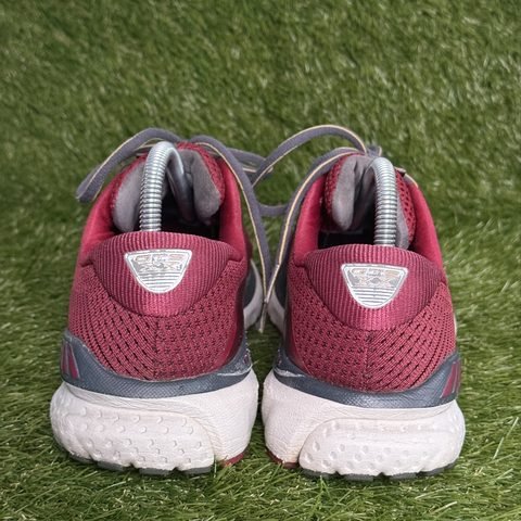 Brooks Adrenaline GTS 20 Womens Size 10 B Burgundy Gold Stability Running Shoes photo 4