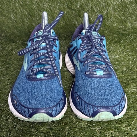 Brooks Adrenaline GTS 18 Womens Size 8.5 B Blue Mint Stability Running Shoes photo 2