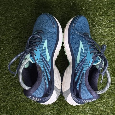 Brooks Adrenaline GTS 18 Womens Size 8.5 B Blue Mint Stability Running Shoes photo 6