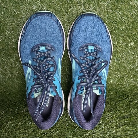 Brooks Adrenaline GTS 18 Womens Size 8.5 B Blue Mint Stability Running Shoes photo 7