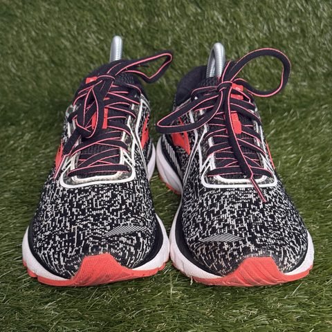 Brooks Adrenaline GTS 20 Womens Size 9 B Black White Coral Running Shoes photo 2