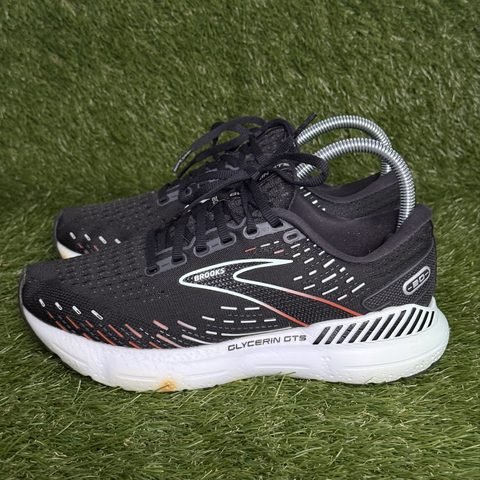 Brooks Glycerin GTS 20 Womens Size 7.5 B Black Support Running Shoes 1203701B045 photo 3