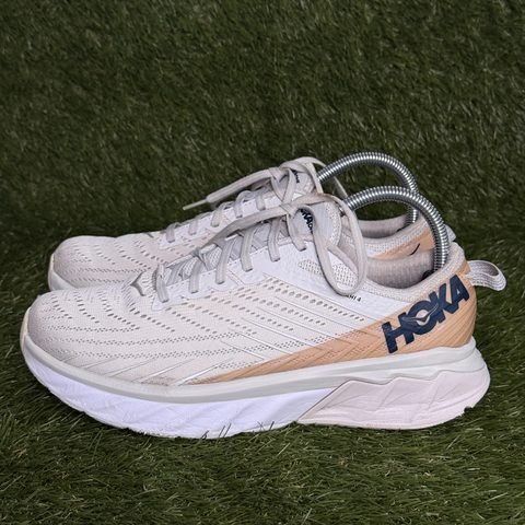 Hoka Arahi 4 Womens Size 9 Nimbus Cloud Cream Stability Running Shoes 1106474 photo 3
