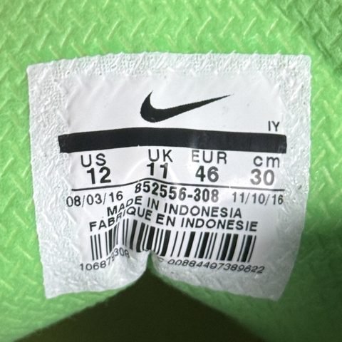 Nike Hypervenom Phelon III FG Mens Size 12 Volt Orange Soccer Cleats 852556-308 photo 8