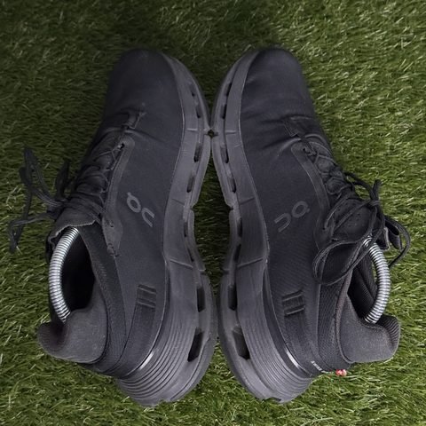 On Cloudnova 2 Mens Size 8.5 All Black Lifestyle Running Sneakers photo 5