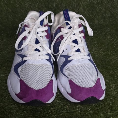 Saucony Grid 9000 Mens Size 11.5 Purple White Retro Running Sneakers S70439-2 photo 2
