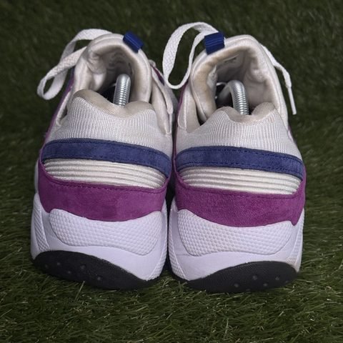 Saucony Grid 9000 Mens Size 11.5 Purple White Retro Running Sneakers S70439-2 photo 4