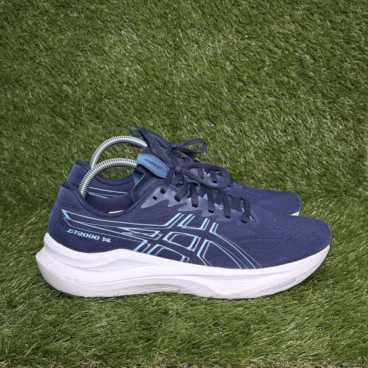 Asics GT-2000 14 Mens Size 8.5 Navy Light Blue Stability Running Shoes