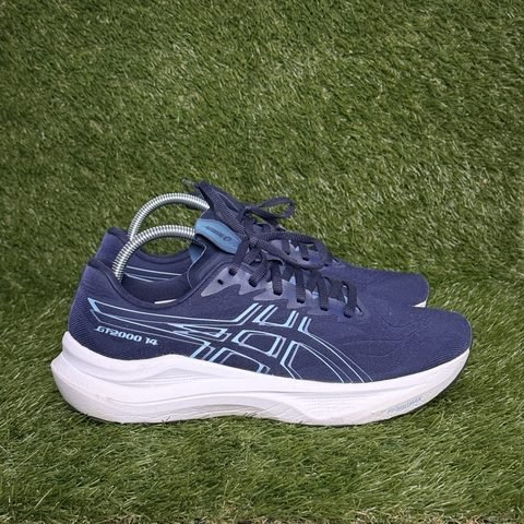Asics GT-2000 14 Mens Size 8.5 Navy Light Blue Stability Running Shoes photo 1