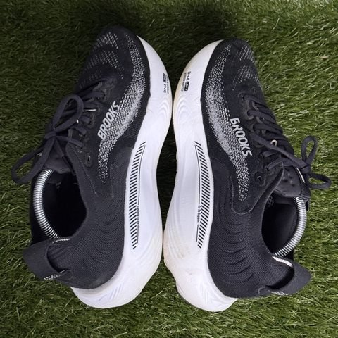 Brooks Adrenaline GTS 25 Mens Size 10 2E Wide Black White Running Shoes 1104542E photo 5