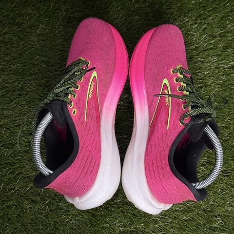 Brooks Hyperion Womens Size 8 B Pink Lime Lightweight Running Shoes 1203961B661 photo 5