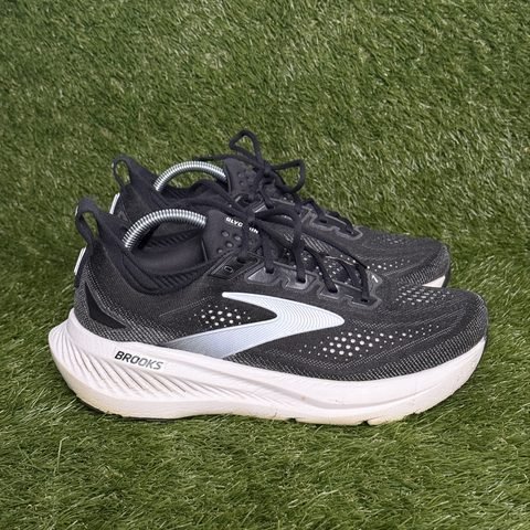 Brooks Glycerin 23 Mens Size 9.5 D Black White Cushioned Running Shoes